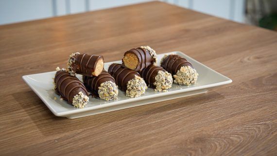 Σοκολατένια πουράκια χωρίς ζάχαρη από τον Δημήτρη Μιχαηλίδη