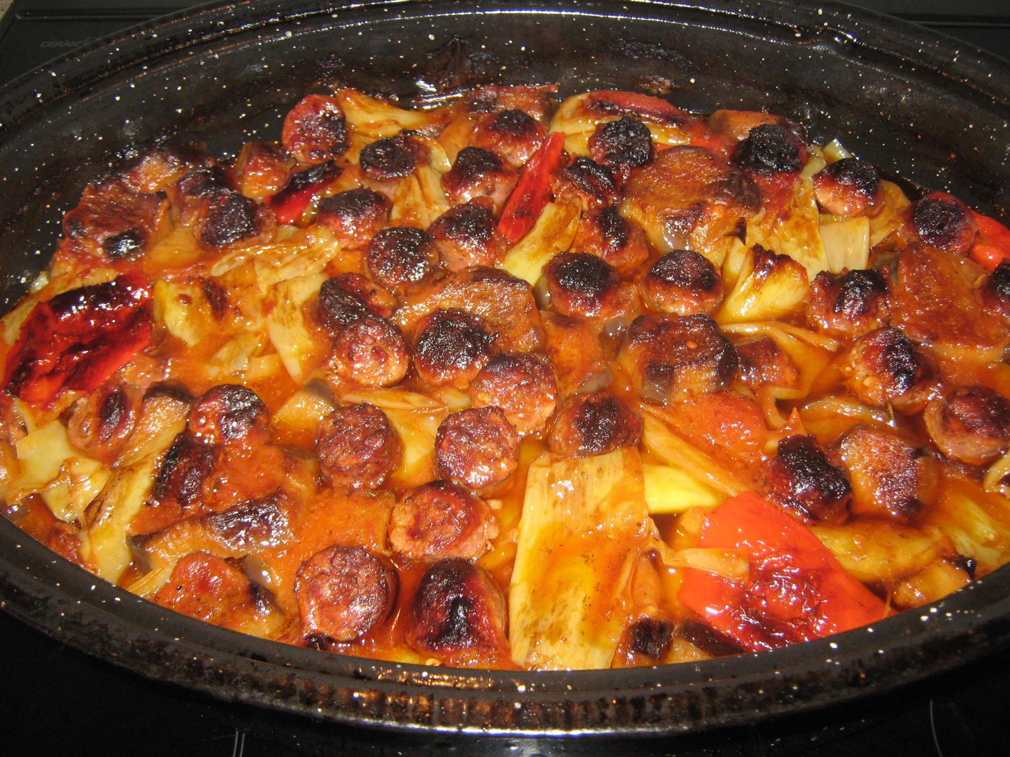 Σπετσοφάι στη γάστρα