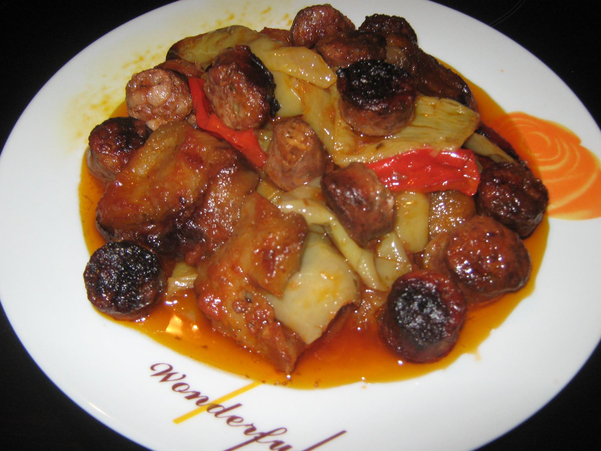 Σπετσοφάι στη γάστρα