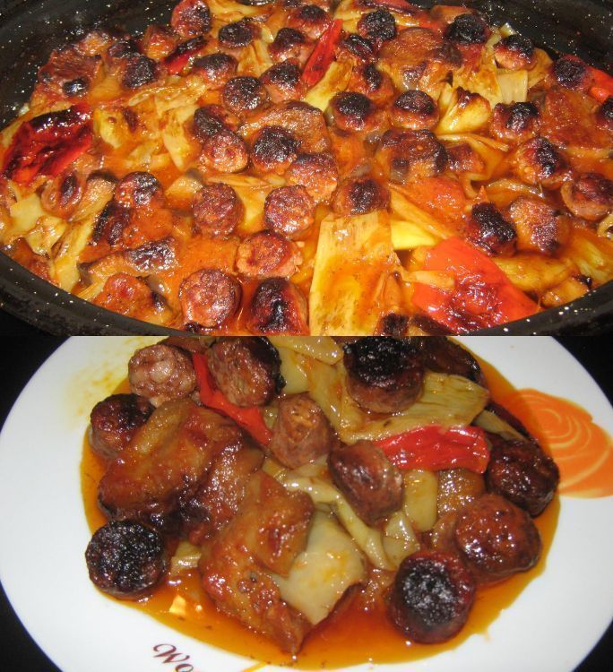 Σπετσοφάι στη γάστρα