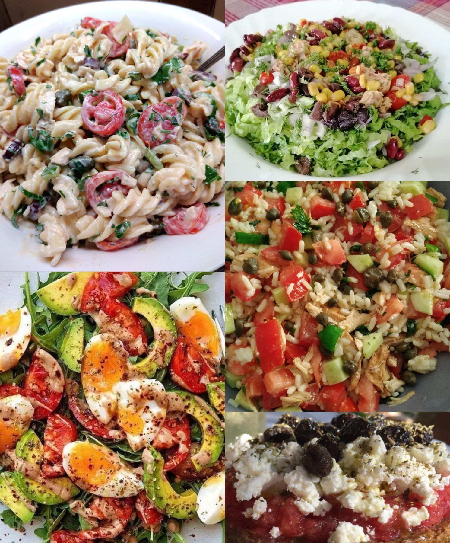 10 δροσερές σαλάτες που φτιάχνονται μέσα σε 10 λεπτά