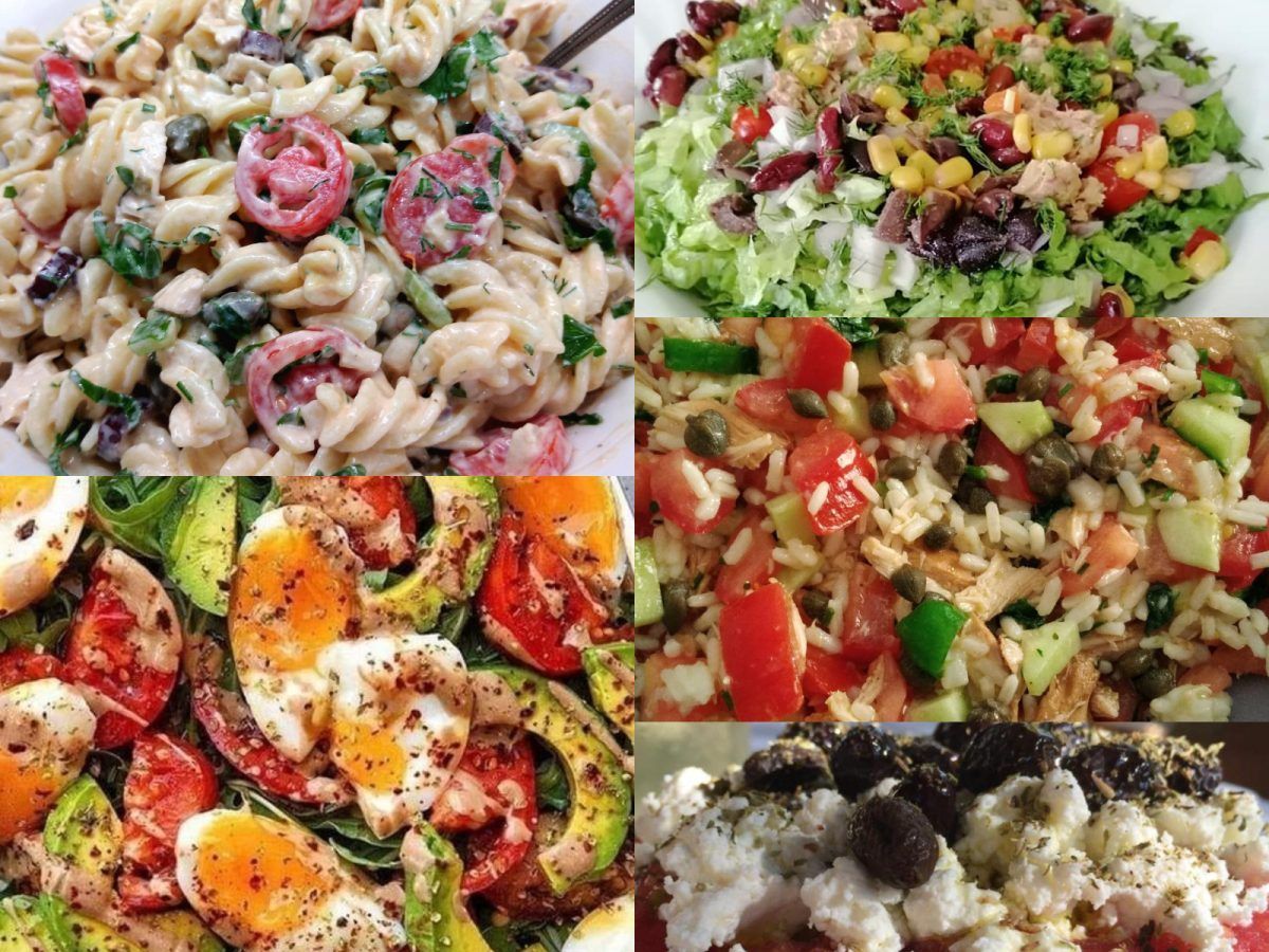 10 δροσερές σαλάτες που φτιάχνονται μέσα σε 10 λεπτά