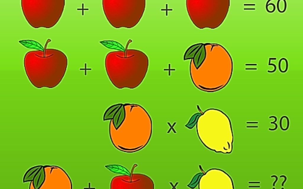 IQ Test για δυνατούς λύτες - Βρείτε το αποτέλεσμα της πράξης σε 20 δευτερόλεπτα