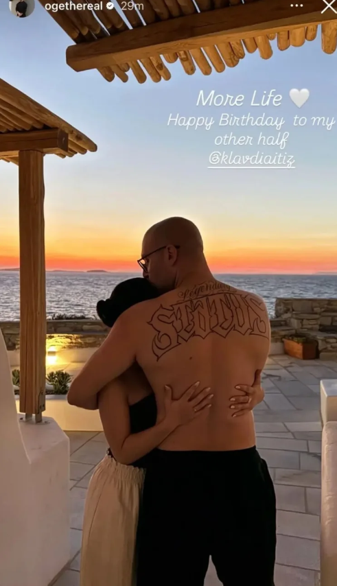 Klavdia και OGE πιο ερωτευμένοι από ποτέ - "Χρόνια πολλά στο άλλο μου μισό"