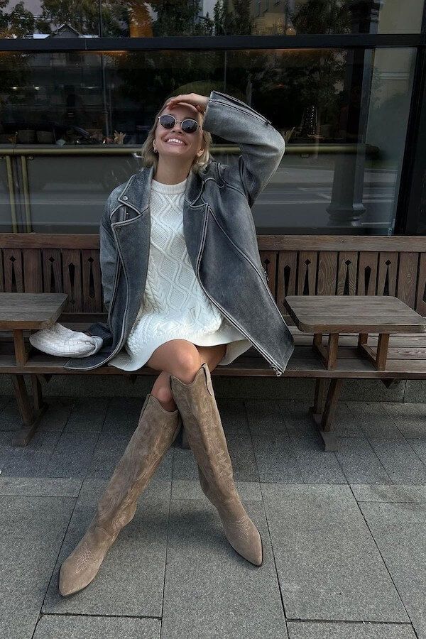 Suede-μπεζ-μπότες- Suede-μπεζ-μπότες-