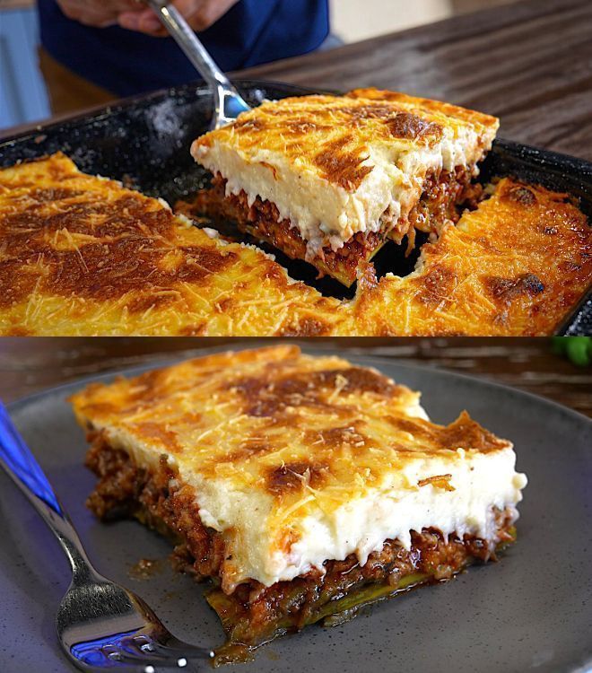 Εύκολος μουσακάς με την παραδοσιακή συνταγή της γιαγιάς