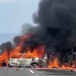 Εγνατία Οδός: Καρέ καρέ η στιγμή του σφοδρού τροχαίου- Στο μπροστινό αμάξι ήταν τα παιδιά & τα εγγόνια των θυμάτων (Βίντεο)