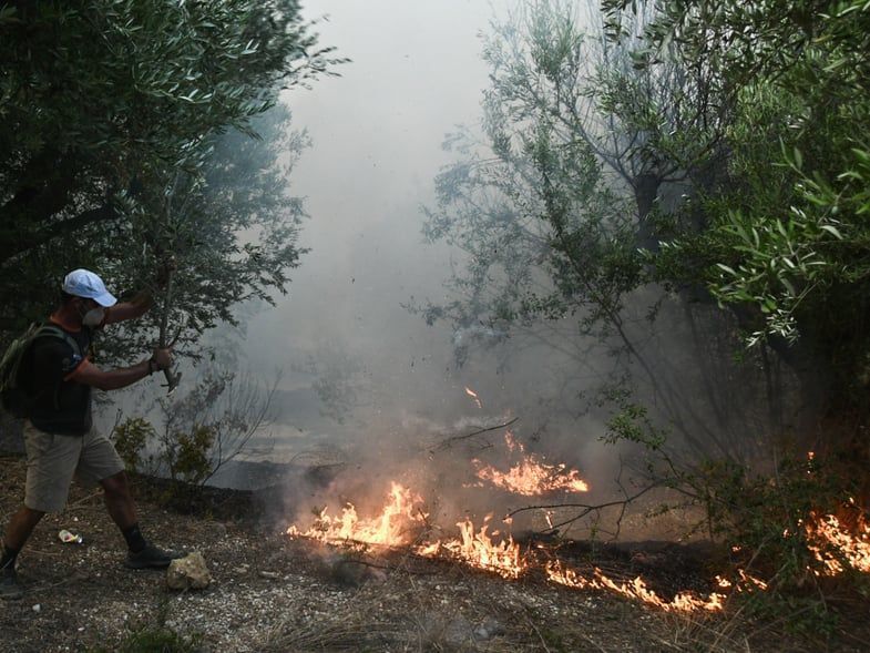 Φωτιά Πάτρα: Περικυκλώνει την πόλη - Μία ανάσα από τον αστικό ιστό- Φώτο και βίντεο που κόβουν την ανάσα