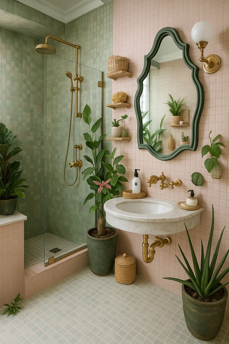 πράσινα-πλακάκια-στο-μπάνιο- πράσινα-πλακάκια-στο-μπάνιο-