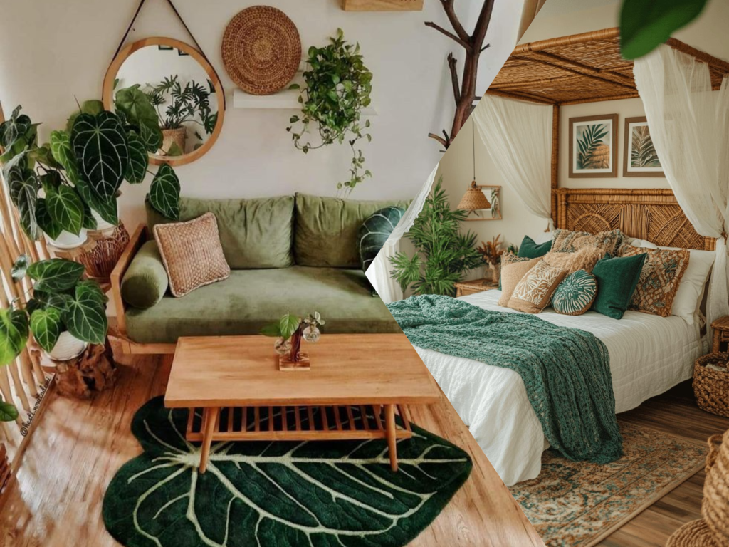 πράσινο-σαλόνι-και-κρεβατοκάμαρα-ιδέες-διακόσμησης-