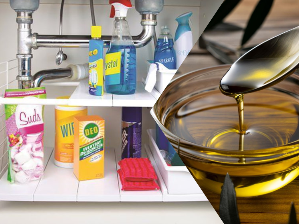 Γιατί δεν πρέπει να βάζουμε το ελαιόλαδο κάτω από τον νεροχύτη - Το συνηθισμένο λάθος που κάνουμε όλοι