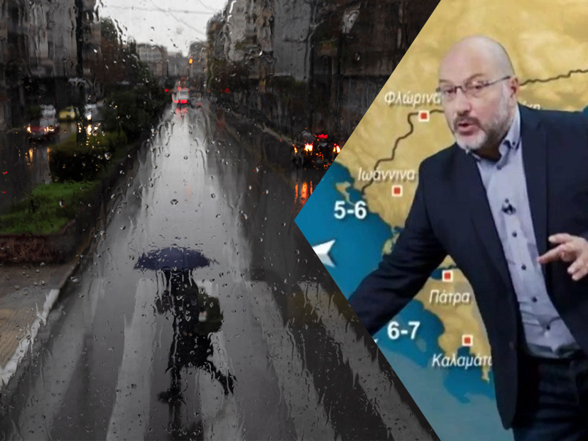 Καιρός Αρναούτογλου: Έρχονται μπόρες και καταιγίδες- Σε ποιες περιοχές θα σημειωθούν τα έντονα καιρικά φαινόμενα