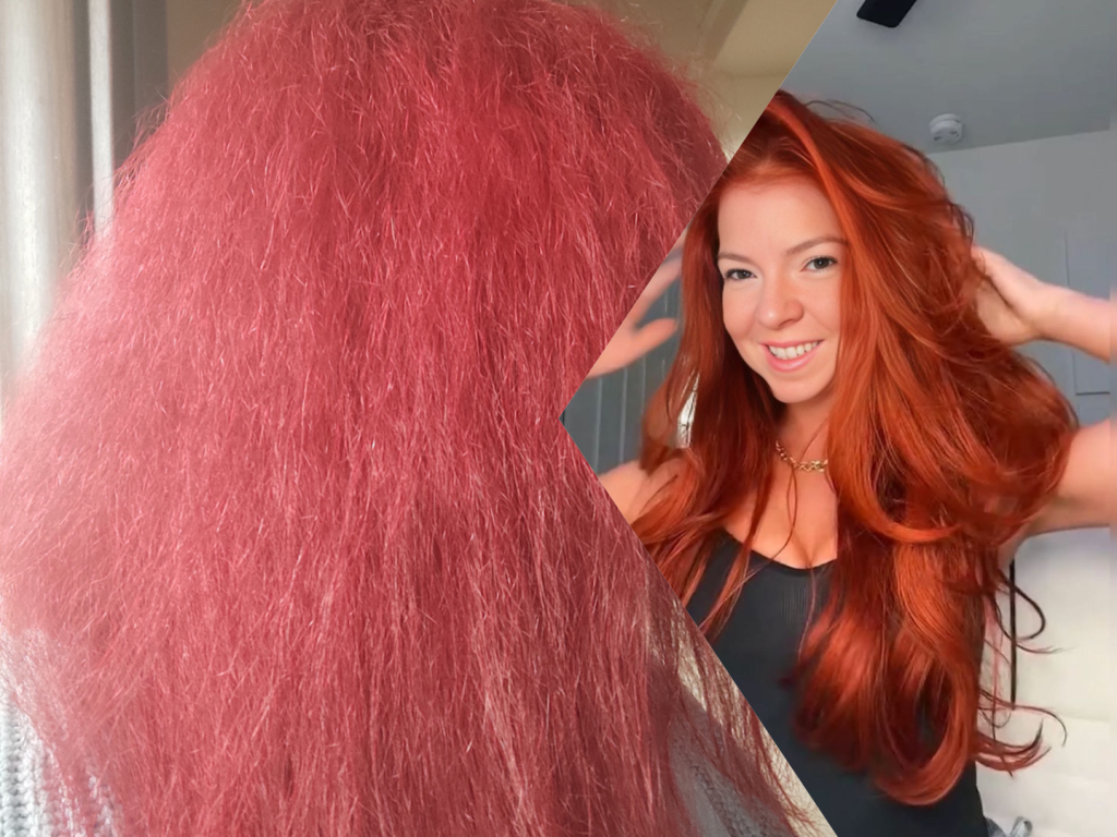 κόκκινα-μακριά μαλλιά-