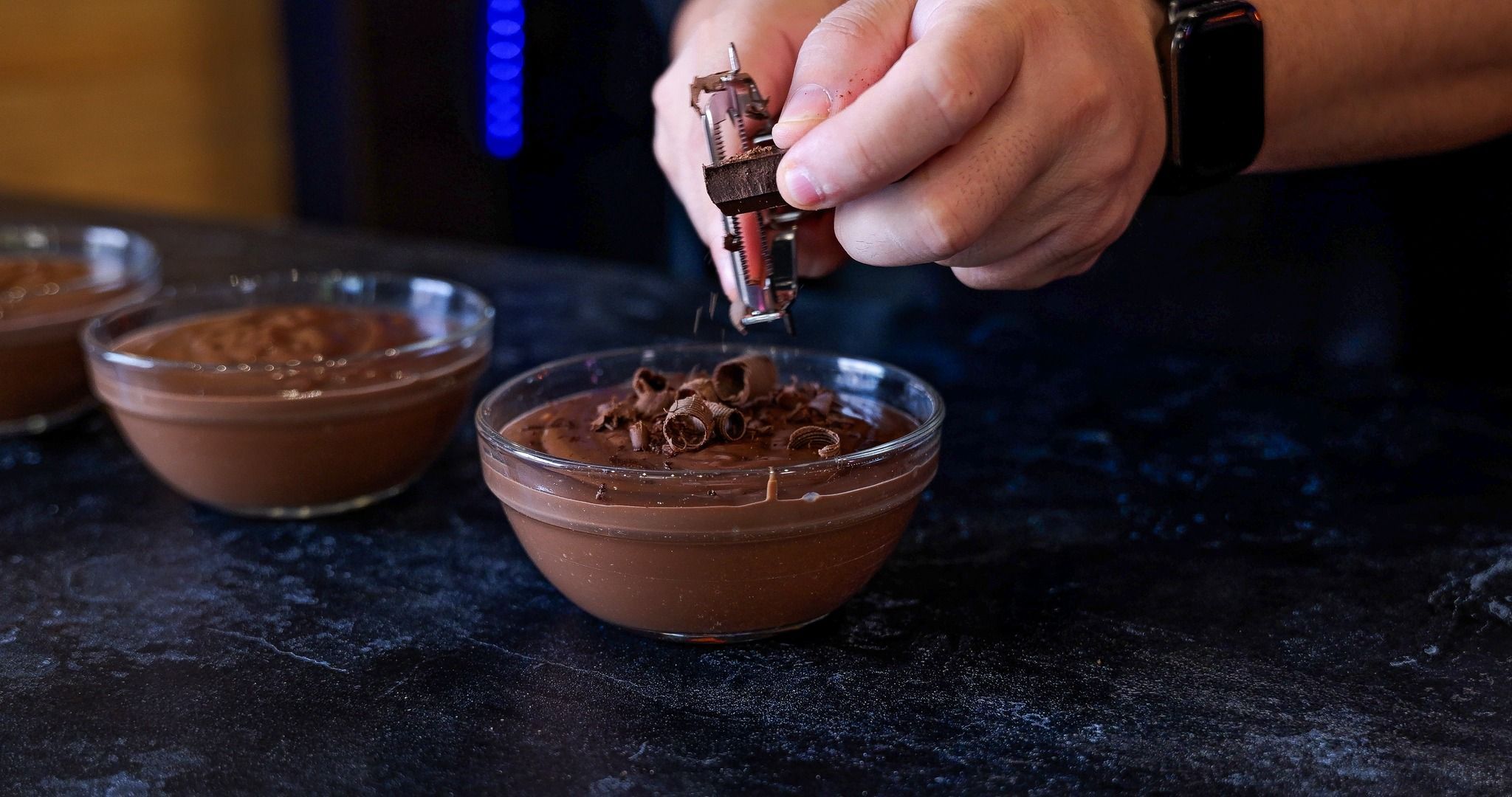 Κρέμα σοκολάτα με 3 υλικά χωρίς ζάχαρη