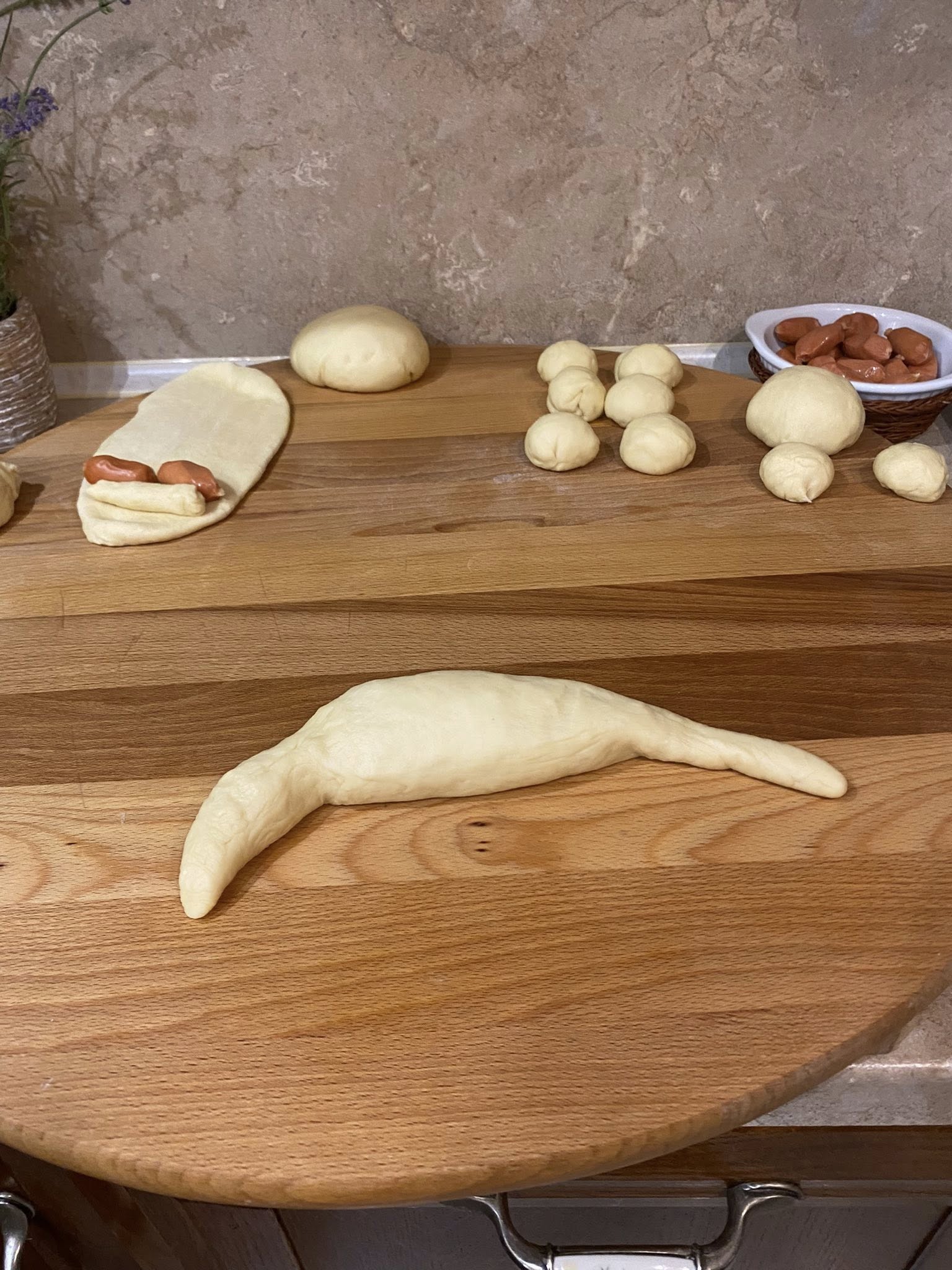 Λουκανικοπιτάκια - κροκοδειλάκια για παιδικό πάρτι