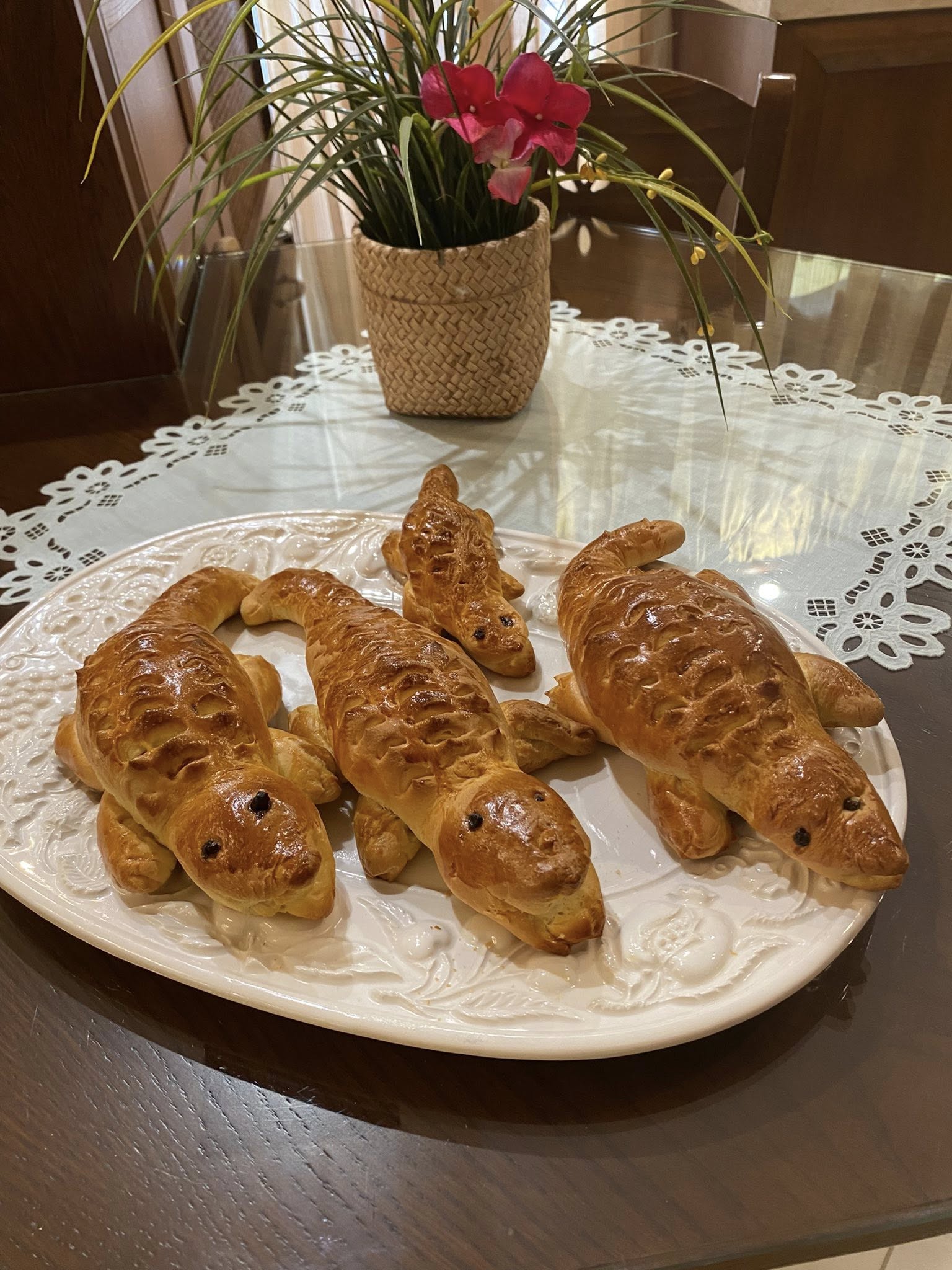 Λουκανικοπιτάκια - κροκοδειλάκια για παιδικό πάρτι