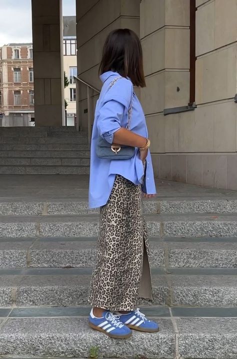 animal print-μάξι-φούστα-με-πουκάμισο-