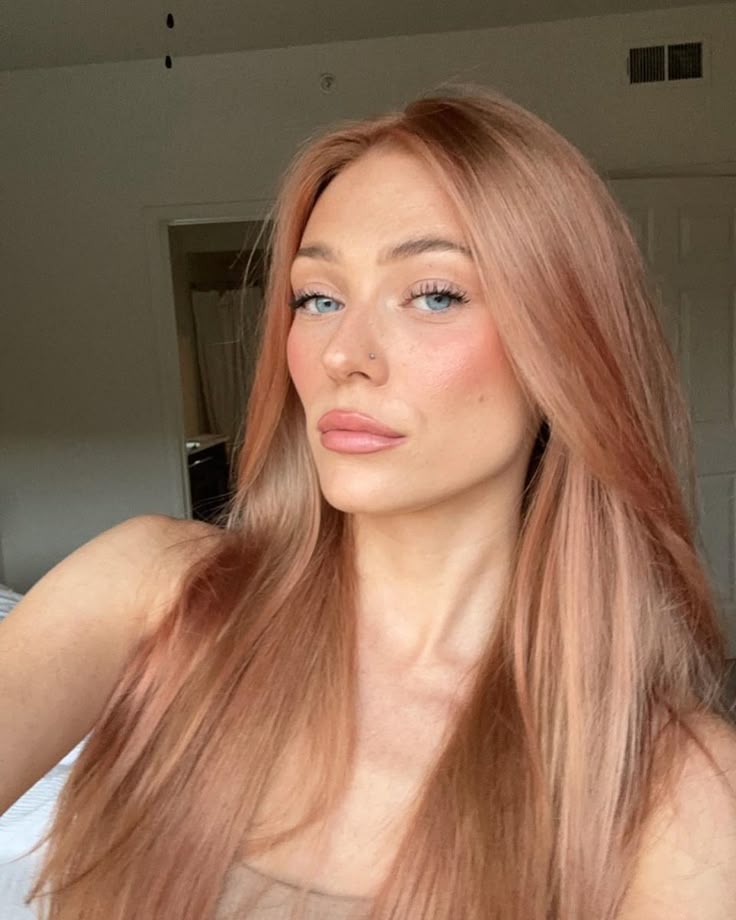 rose gold-ξανθά-μαλλιά- rose gold-ξανθά-μαλλιά-