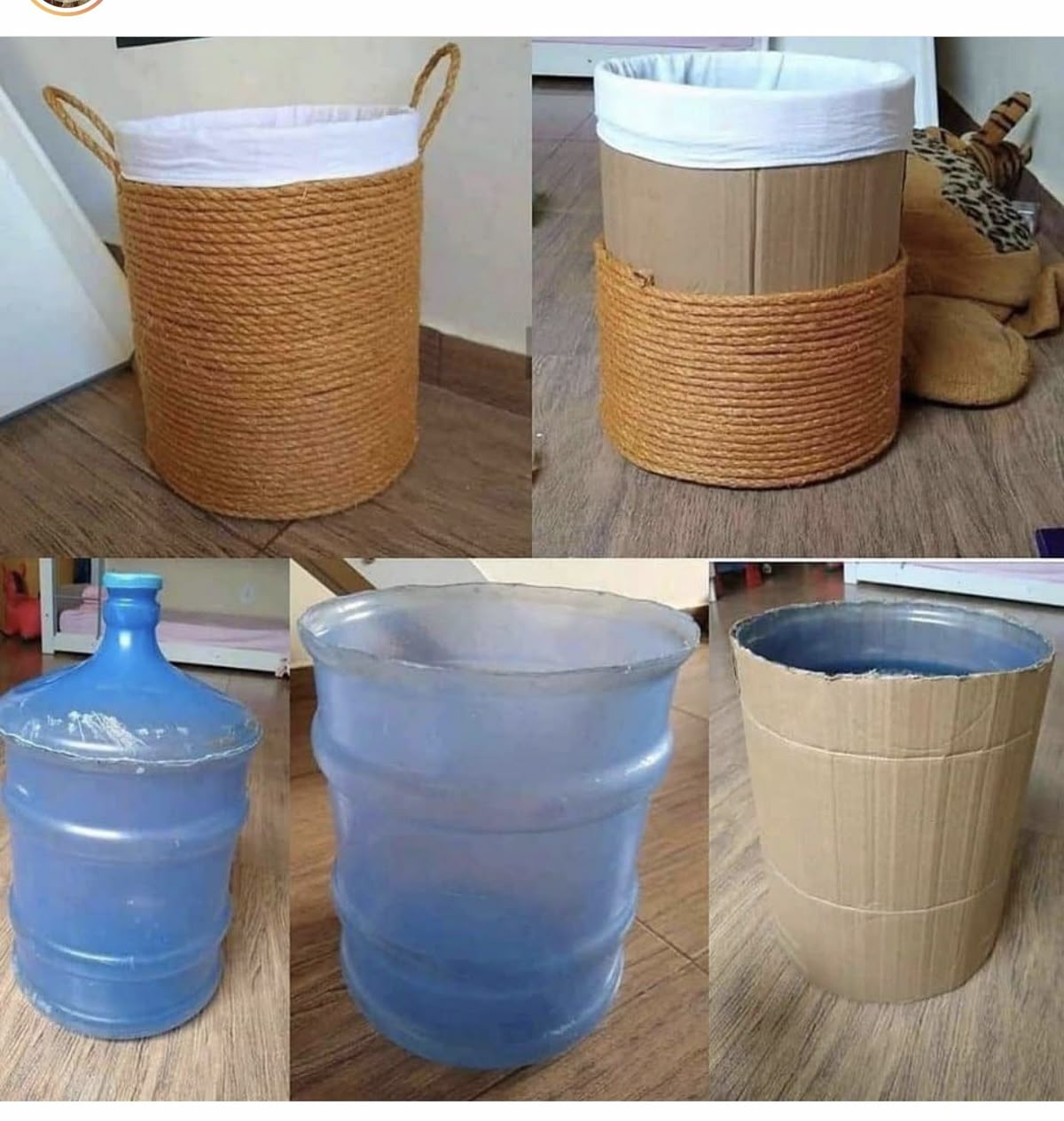 κάδος γραφείου-από-μπουκάλα νερού-