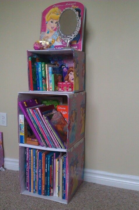 βιβλιοθήκη-από-κούτες-