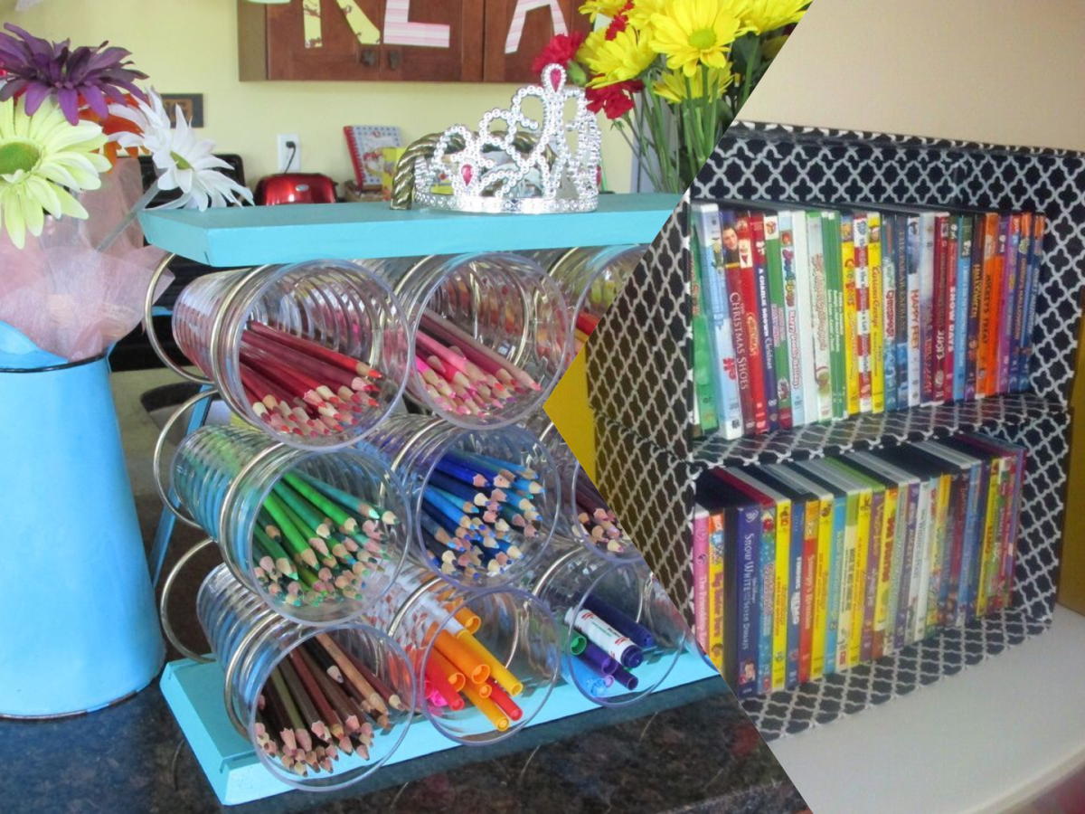 Οργάνωση Παιδικού Γραφείου με Ανακυκλώσιμα Υλικά: 15 Έξυπνα DIY Hacks με φωτογραφίες