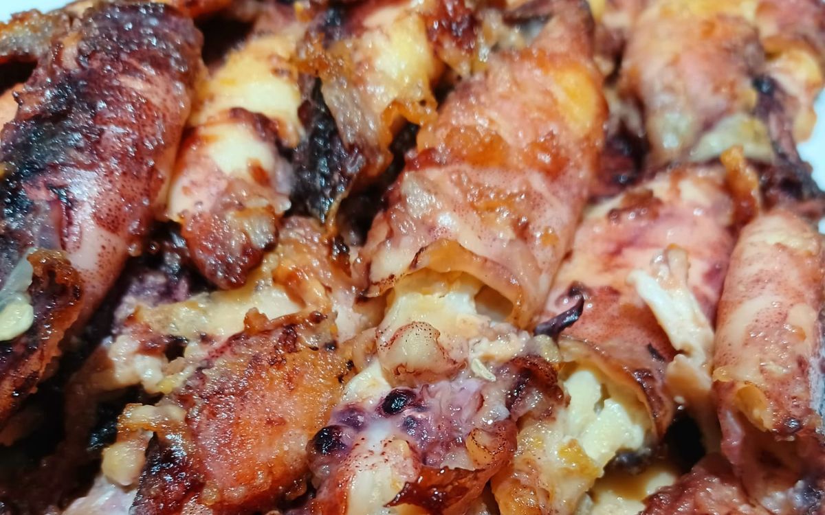 Συνταγή για καλαμαράκια στον φούρνο σαν τηγανιτά για τη νηστεία του Δεκαπενταύγουστου