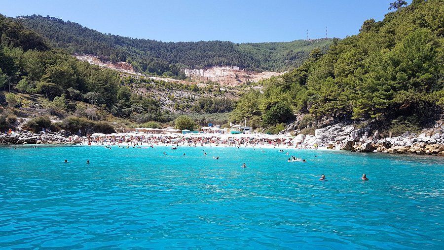 παραλία-Σαλιάρα-Θάσος-