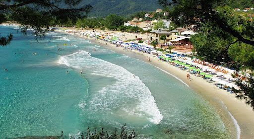 παραλία-Χρυσή Αμμουδιά-Θάσος-