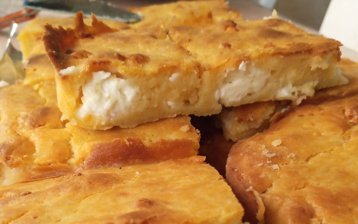 Τυρόψωμο-με φέτα-χωρίς μίξερ-