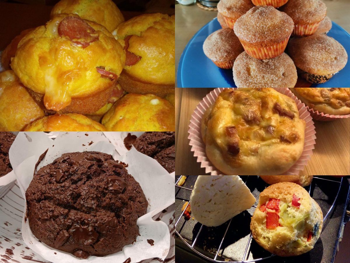 20 συνταγές για muffins αλμυρά και γλυκά για το σχολικό ταπεράκι