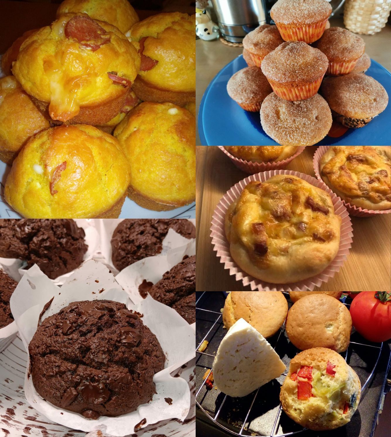 20 συνταγές για muffins αλμυρά και γλυκά για το σχολικό ταπεράκι