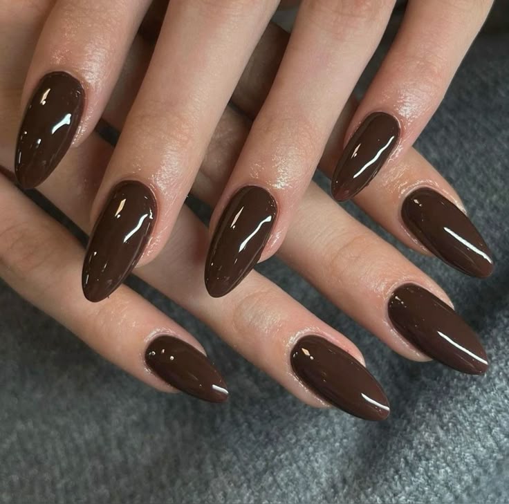 espresso brown-νύχια-