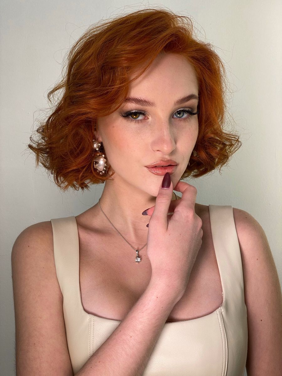 Ginger-spice-κοντό-καρέ-