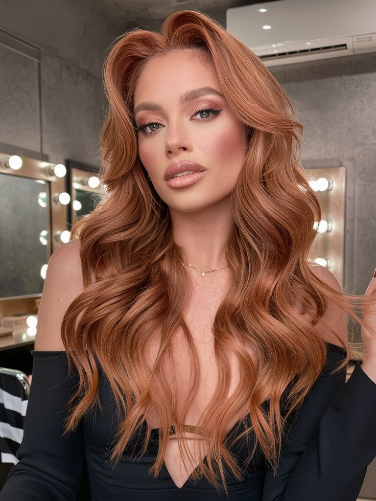 Ginger-spice-μακριά-μαλλιά-με-μπούκλες-