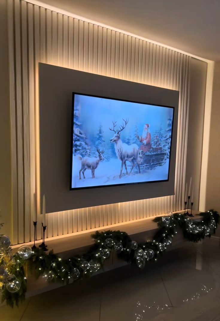 Luxury Χριστουγεννιάτικος στολισμός για σαλόνι και τραπεζαρία