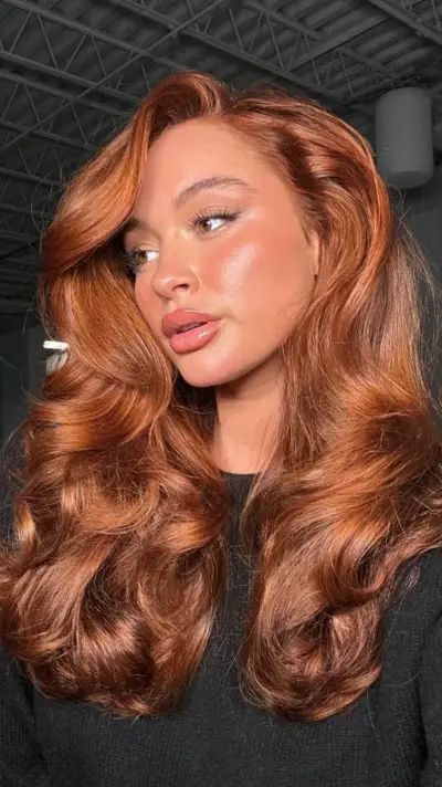 Vibrant Copper-μακριά-μαλλιά-με-όγκο- Vibrant Copper-μακριά-μαλλιά-με-όγκο-