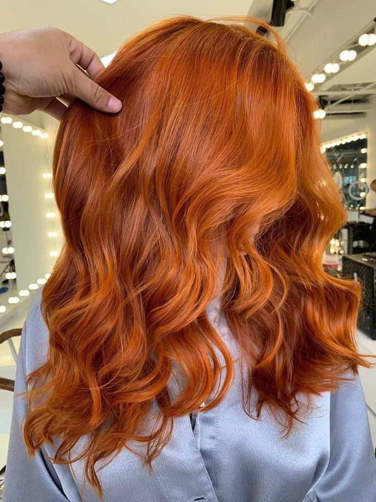 Vibrant Copper-κυματιστά-μαλλιά-