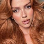 Vibrant Copper-μακριά-μαλλιά-