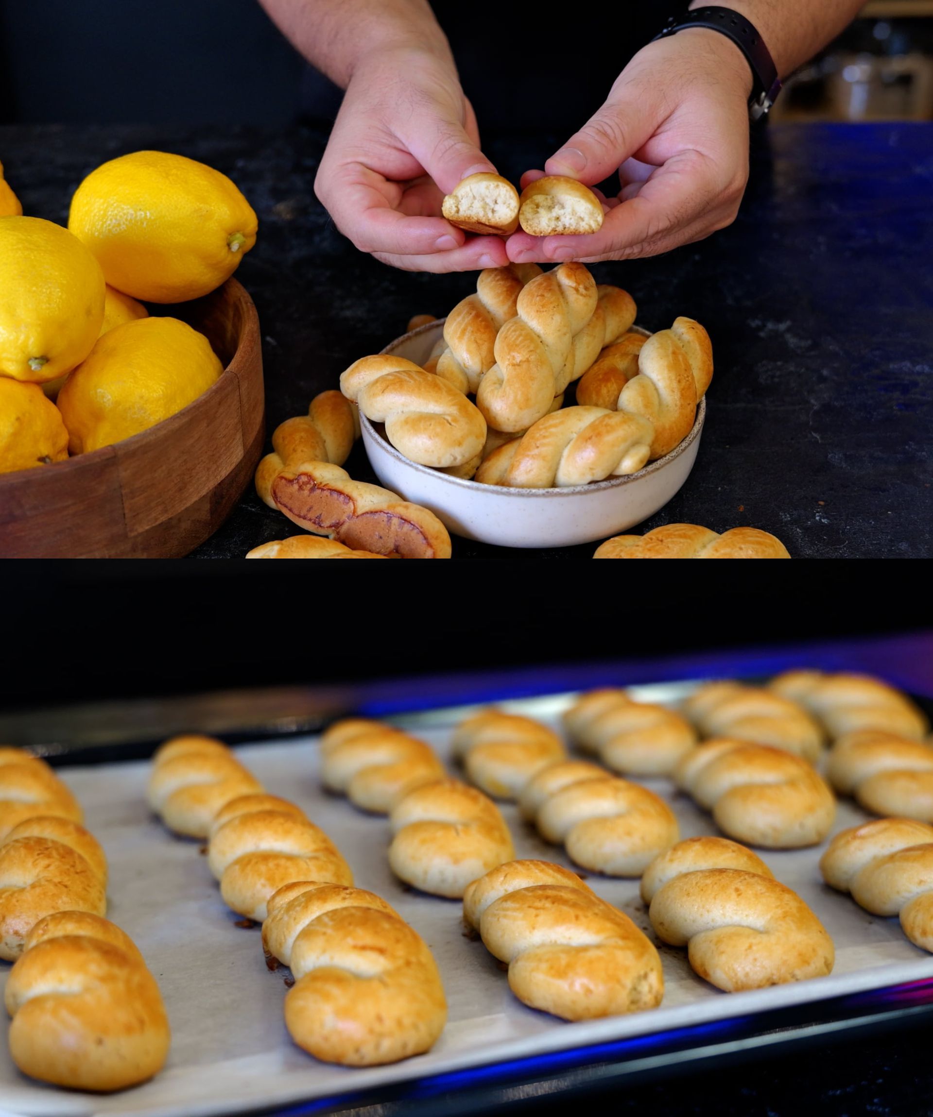 Εύκολα κουλουράκια λεμονιού με όλα τα μυστικά τους