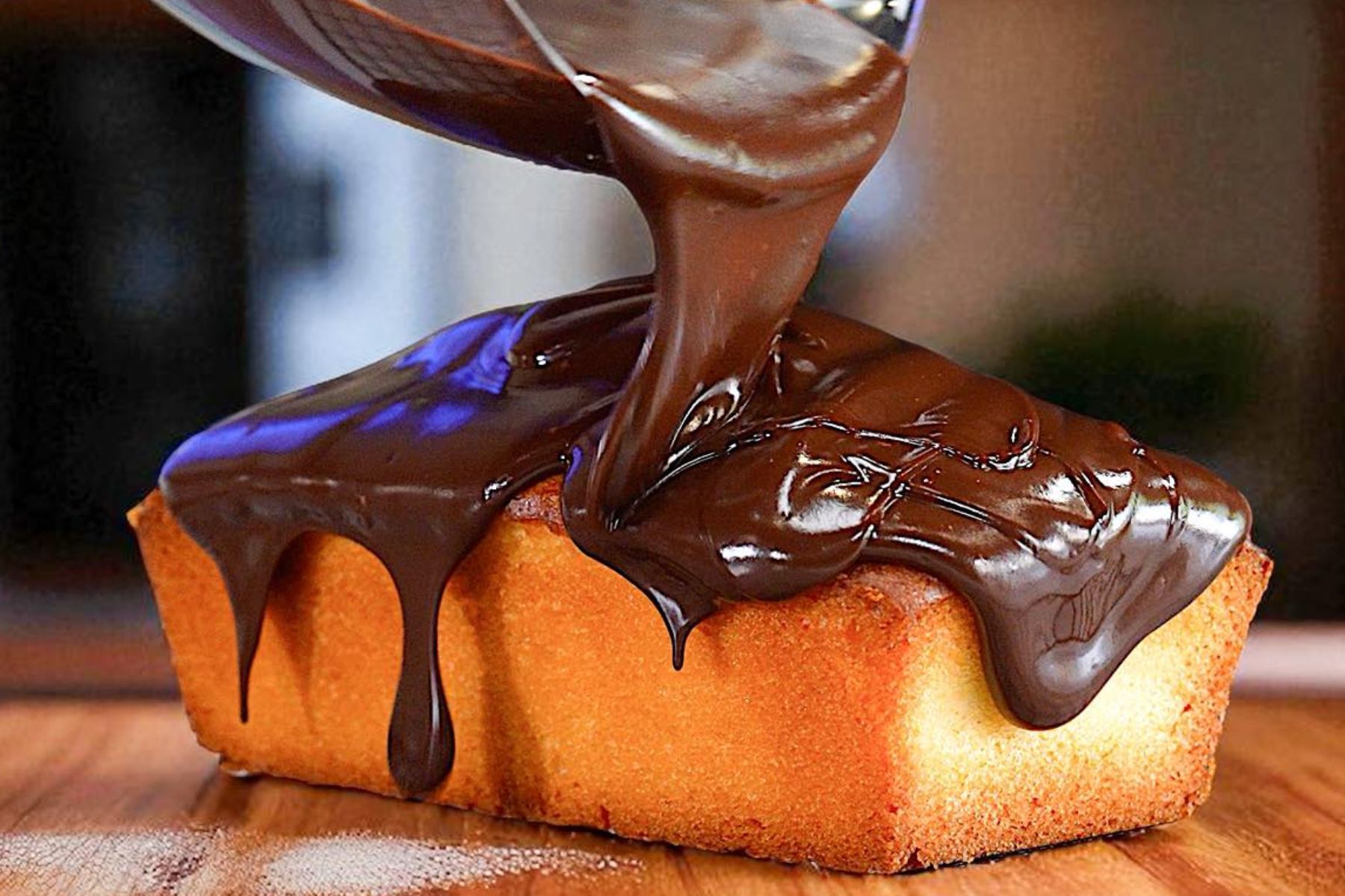 Γλάσο σοκολάτας χωρίς ζάχαρη για κέικ τούρτες και πάστες