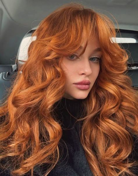 Ginger Spice-μαλλιά-