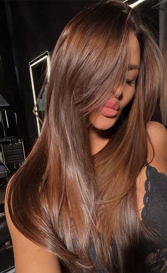 Mocha Mousse-μαλλιά-