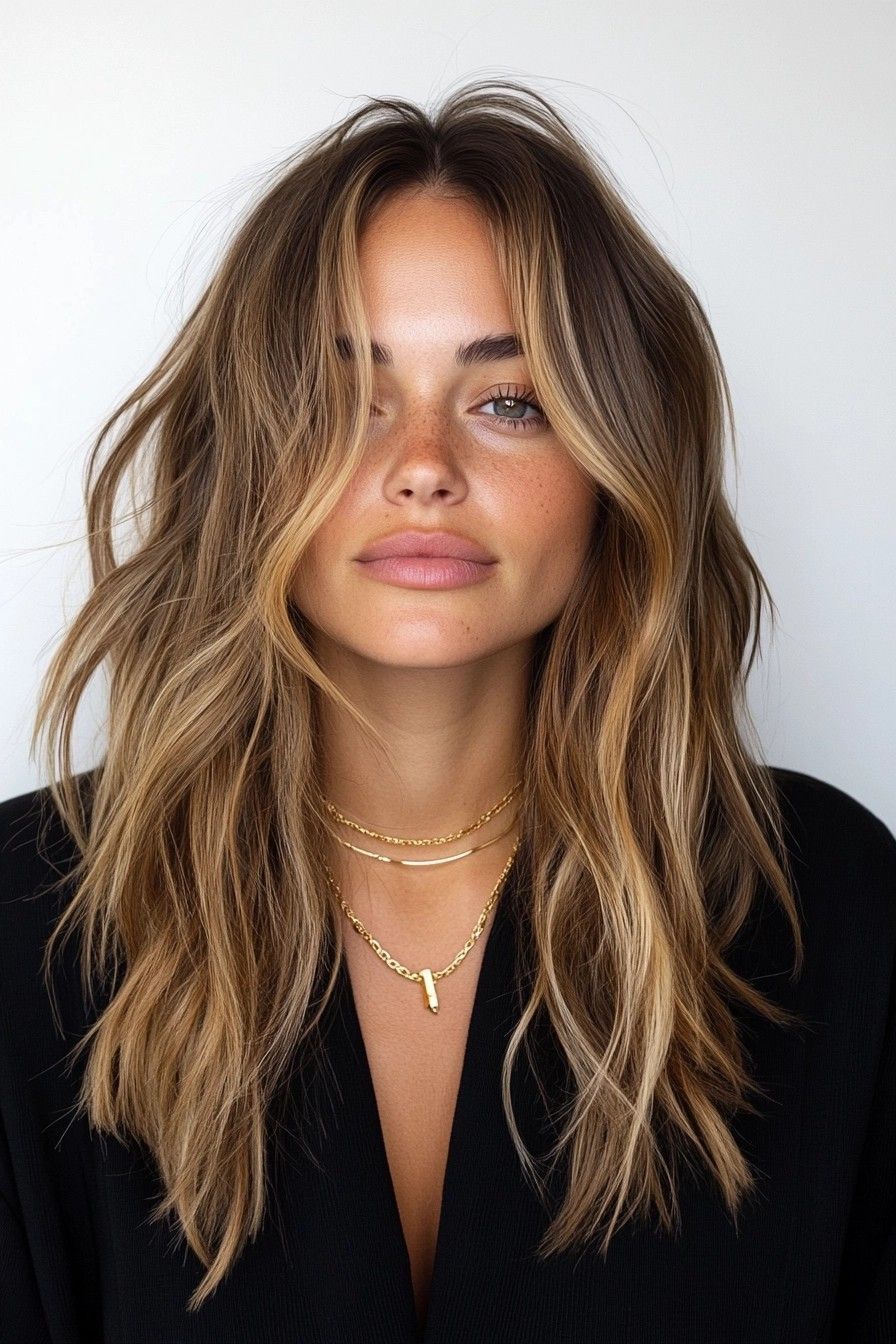 Sunkissed Bronde-μαλλιά-