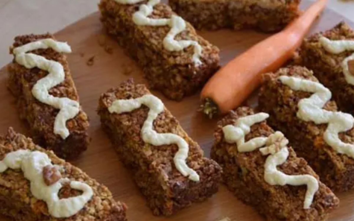 Οι θρεπτικές μπάρες καρότου χωρίς ζάχαρη της Miss Healthy Living