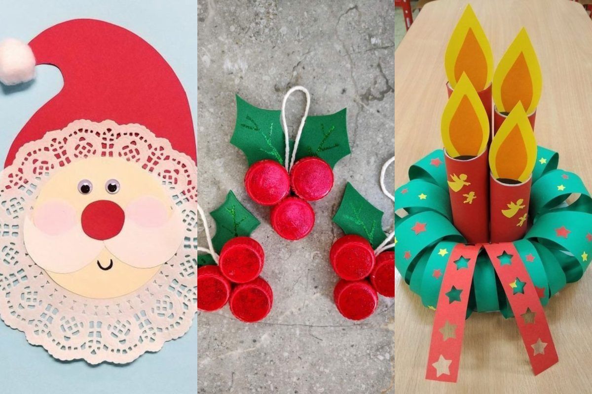 10 Εύκολες Χριστουγεννιάτικες Κατασκευές για Παιδιά (Με Υλικά που Έχεις στο Σπίτι)