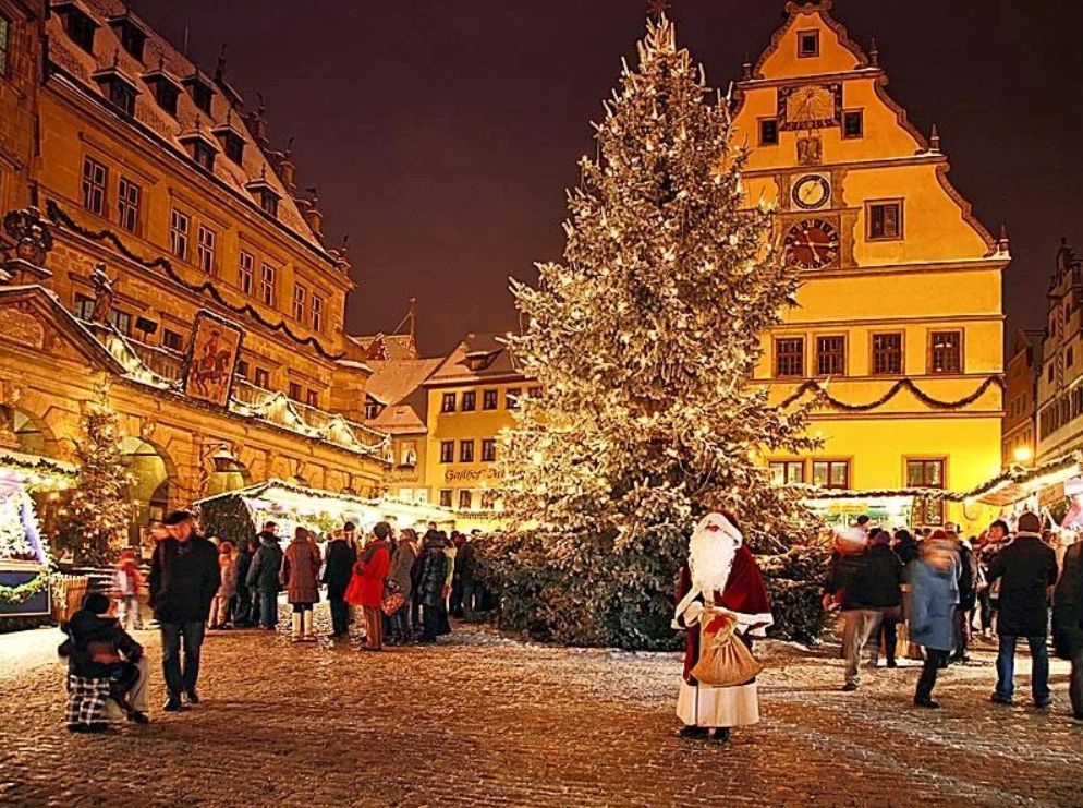 Ρότενμπουργκ ομπ ντερ Τάουμπερ-Γερμανία-Χριστούγεννα-