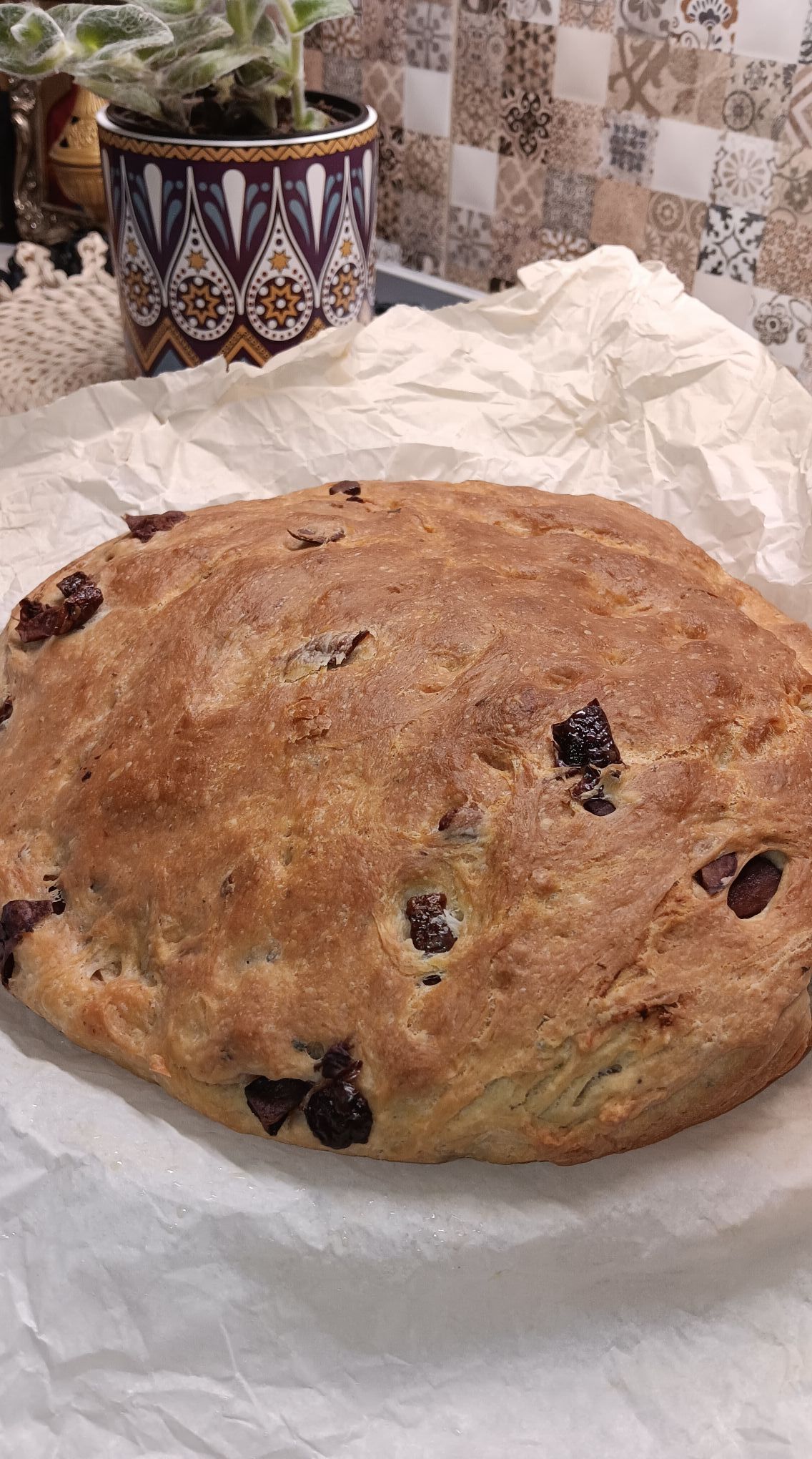 Αφράτο ελιόψωμο για το lunchbox του σχολείου