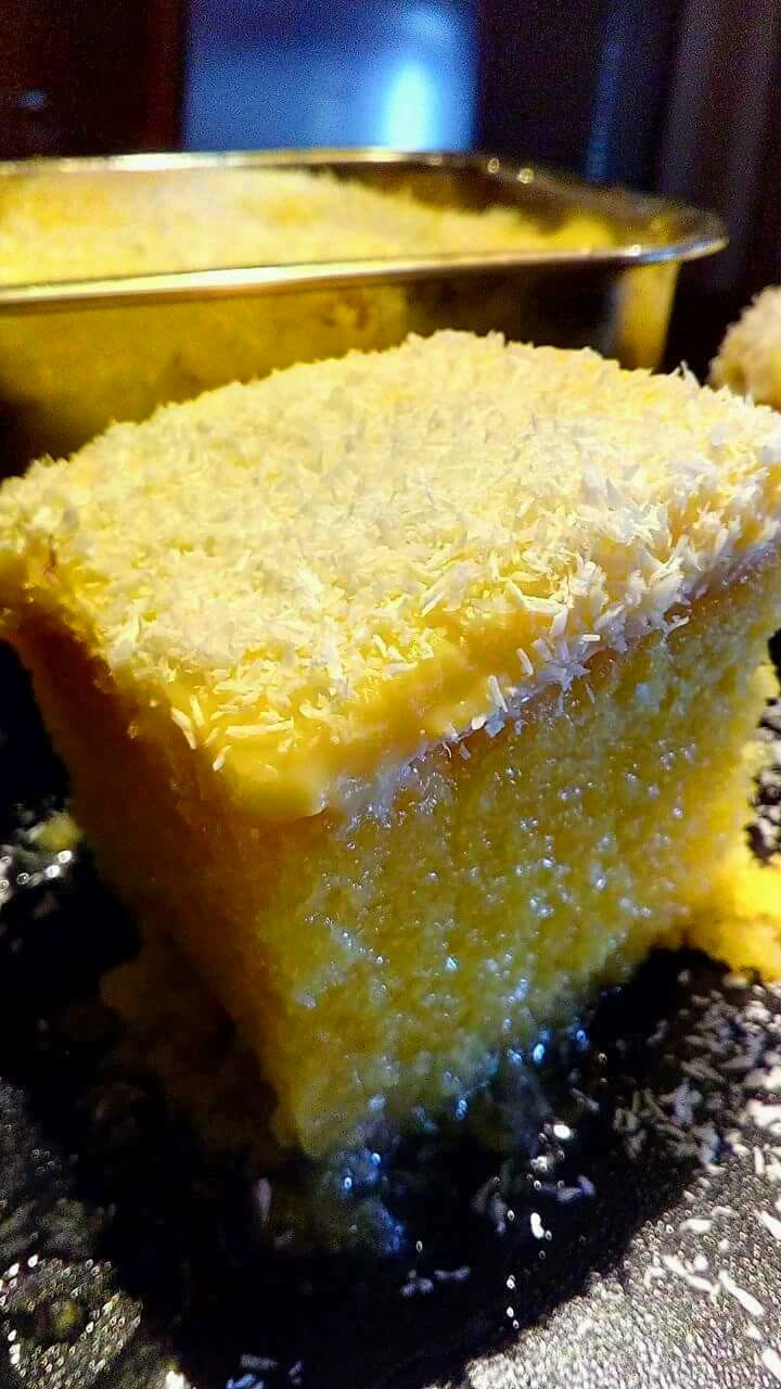 ραβανί-με-κρέμα ινδοκάρυδο-