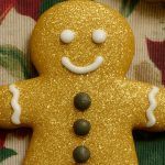 Χριστουγεννιάτικα μπισκότα με γκλίτερ