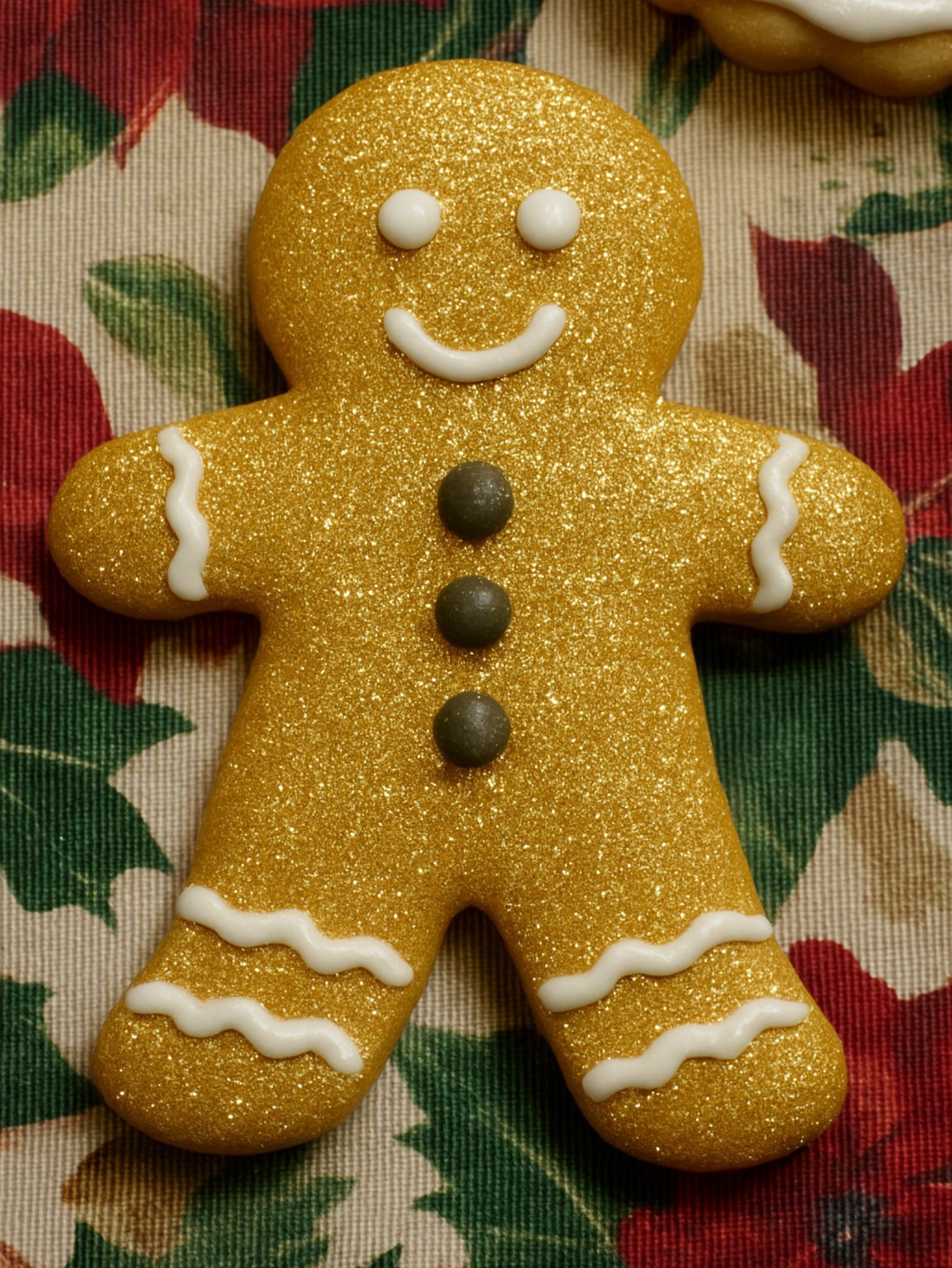 Χριστουγεννιάτικα μπισκότα με γκλίτερ